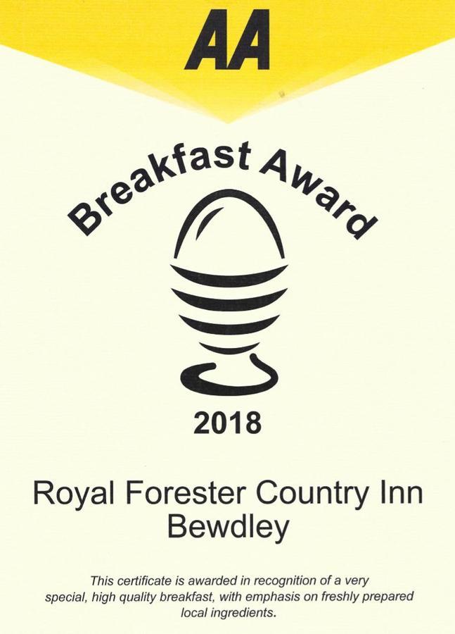 Royal Forester Country Inn Bewdley Eksteriør billede